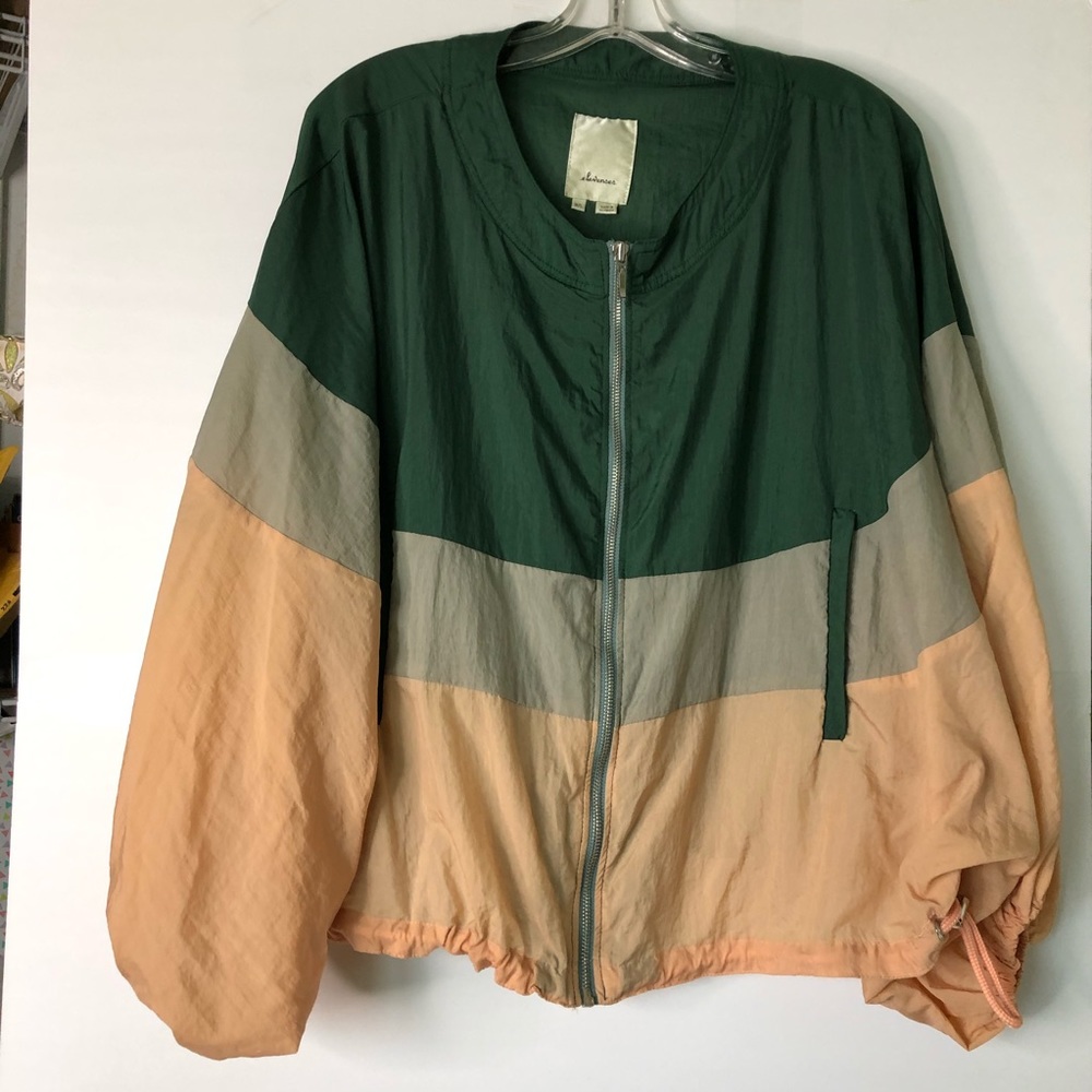 Anthropologie Elevenses Color Block Jacket - Picture 6 of 8